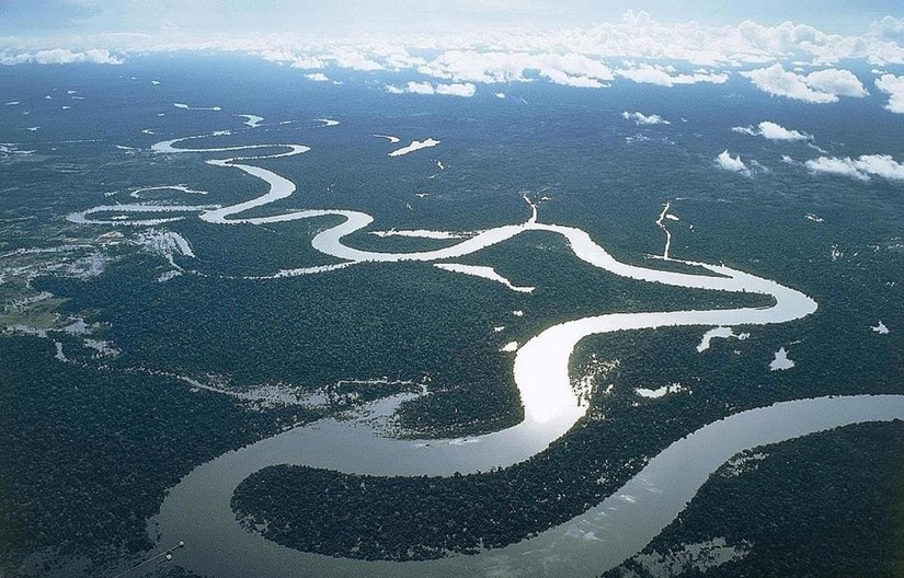 Một đoạn của sông mekong. Ảnh: luxurycruisemekong.com