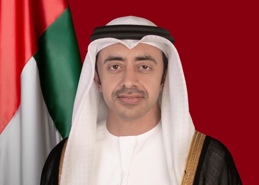 Bộ trưởng Ngoại giao UAE Sheikh Abdullah bin Zayed Al Nahyan. Ảnh: mofaic.gov.ae