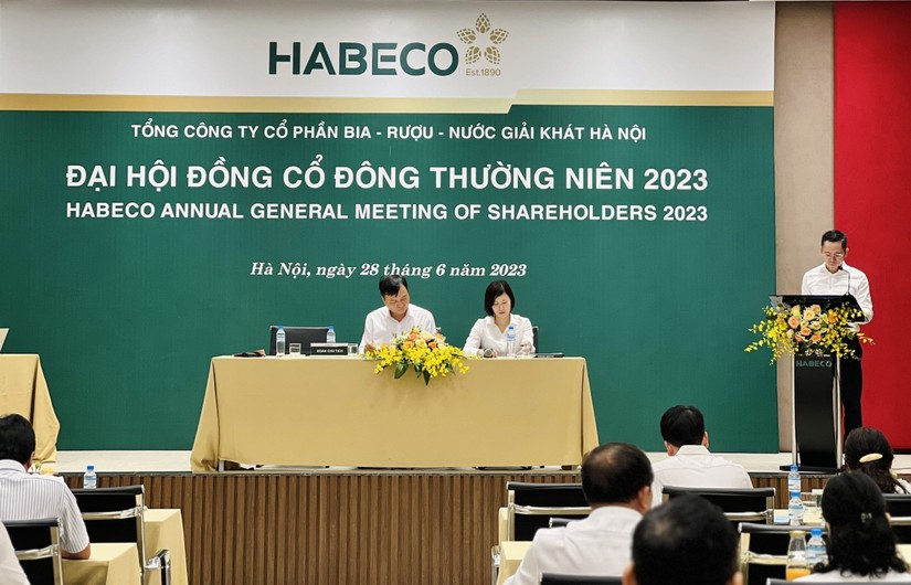 Ban Điều hành Habeco nhận định năm 2023, công ty sẽ tiếp tục phải đối mặt với nhiều khó khăn khi giá cả nhiều yếu tố đầu vào và chi phí sản xuất kinh doanh có xu hướng tăng. Ảnh: Habeco