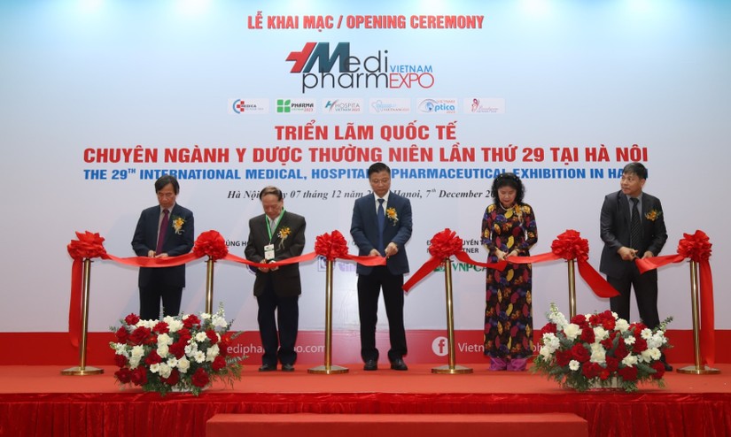 Triển lãm Quốc tế chuyên ngành Y Dược (Medipharm Expo) lần thứ 29 đã khai mạc tại Hà Nội. Ảnh: BTC