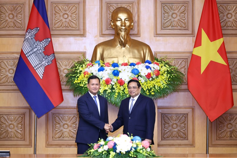 Việt Nam - Campuchia phấn đấu đạt kim ngạch 20 tỷ USD thời gian tới