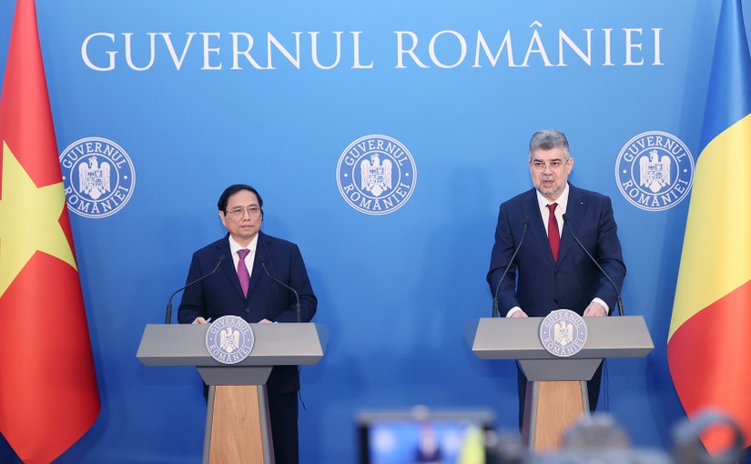 Thủ tướng: Việt Nam - Romania đang ở thời điểm 'thiên thời, địa lợi, nhân hòa'