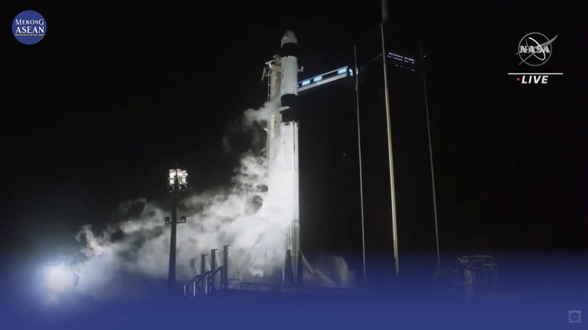 NASA và SpaceX của Elon Musk đưa 4 phi hành gia vào Trạm vũ trụ quốc tế 