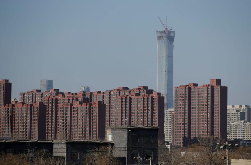 Ngành bất động sản Trung Quốc đã chứng kiến sự “chững lại” mạnh kể từ tháng 5 năm nay. Ảnh: Reuters