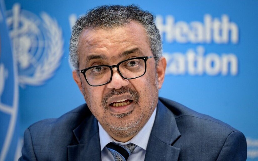 Giám đốc Tổ chức Y tế Thế giới Tedros Adhanom Ghebreyesus. Ảnh: AFP