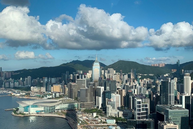 Trung tâm tài chính Hong Kong (Trung Quốc). Ảnh: Reuters
