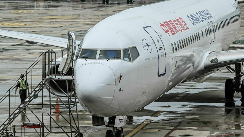 Một máy bay Boeing 737-800 của Hãng hàng không China Eastern Airlines. Ảnh: AFP
