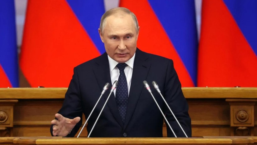 Tổng thống Nga Vladimir Putin. ảnh: AFP