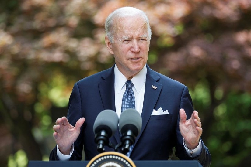 Tổng thống Mỹ Joe Biden phát biểu tại Seoul, Hàn Quốc hôm 21/5. Ảnh: Reuters