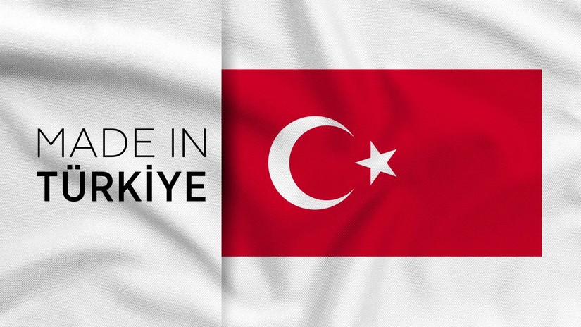 Thổ Nhĩ Kỳ thay đổi nhãn “Made in Turkey” thành “Made in Türkiye” trên các sản phẩm xuất khẩu. Ảnh: Anews