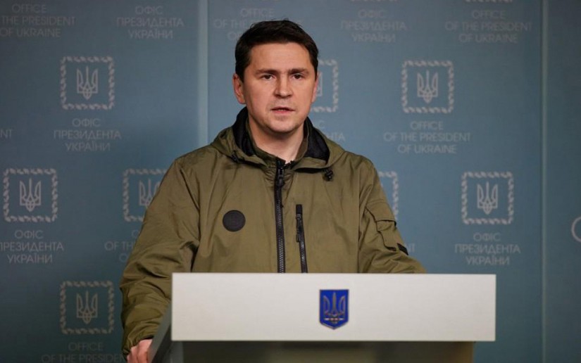 Ông Mykhailo Podolyak, cố vấn Tổng thống Ukraine, trưởng đoàn đàm phán hòa bình. Ảnh: Reuters