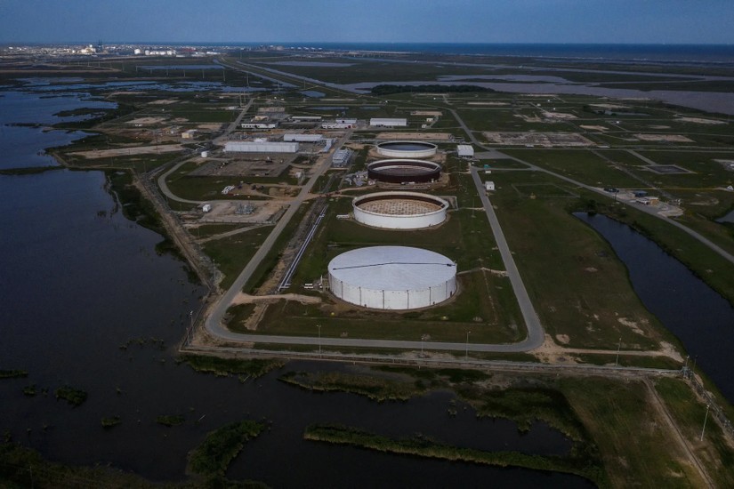 Kho dự trữ dầu mỏ Bryan Mound tại Texas, Mỹ, năm 2020. Ảnh: Reuters