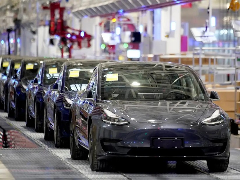 1/3 số ô tô điện của Tesla được sản xuất từ Trung Quốc. Ảnh: Reuters