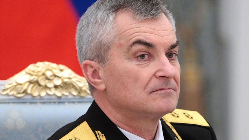 Tân Tư lệnh Hạm đội Biển Đen Viktor Sokolov. Ảnh: Zvezdaweekly.ru