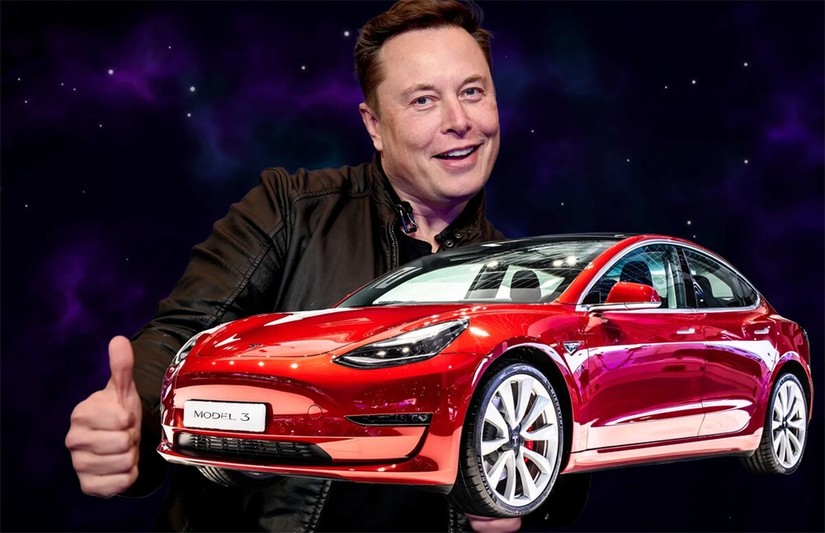 Tỷ phú Elon Musk, CEO hãng ô tô điện Tesla. Ảnh: Getty Images