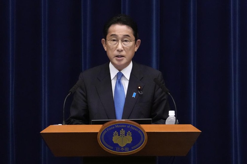 Thủ tướng Nhật Bản Fumio Kishida. Ảnh: AP
