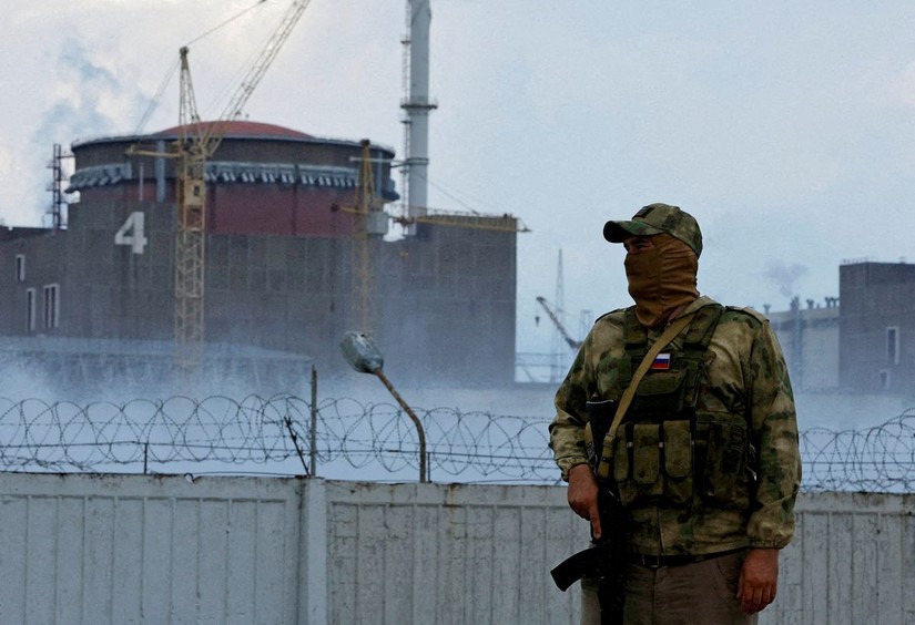 Zaporizhzhia là nhà máy điện hạt nhân lớn nhất châu Âu của Ukraine. Ảnh: Reuters