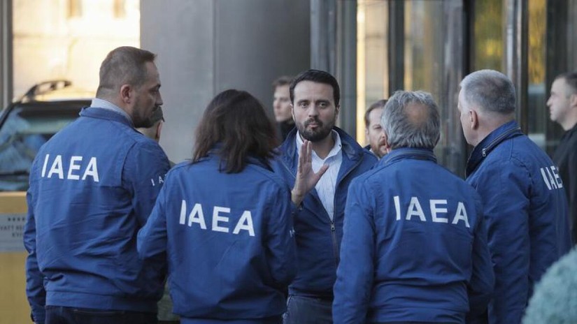 Các thanh sát viên Cơ quan Năng lượng Nguyên tử Quốc tế (IAEA) đã đến thăm 3địa điểm ở Ukraine. Ảnh: EPA