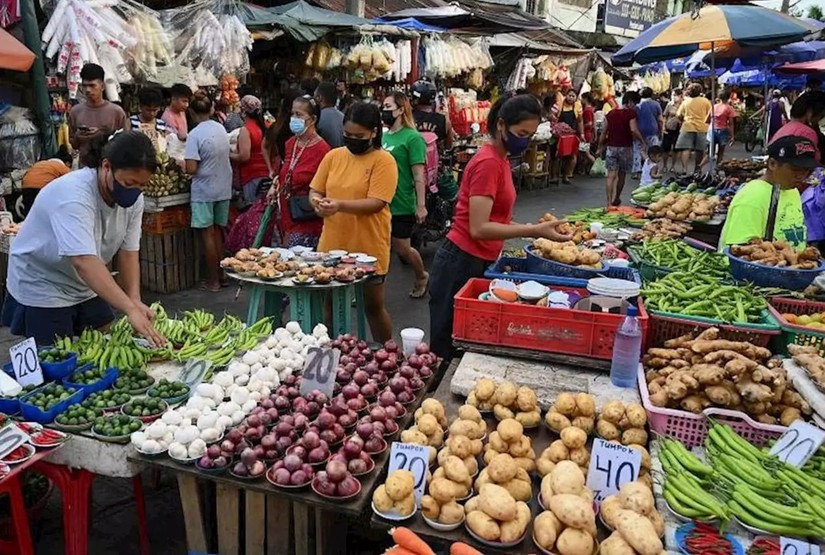 Tỷ lệ lạm phát của Philippines đã tăng lên 7,7% vào tháng 10. Ảnh: AFP