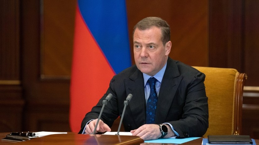 Phó Chủ tịch Hội đồng An ninh Liên bang Nga Dmitry Medvedev. Ảnh: RT