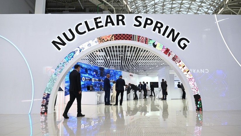 Diễn đàn Năng lượng hạt nhân Quốc tế Atomexpo - 2022 tại thành phố Sochi, miền nam nước Nga. Ảnh: Sputnik 