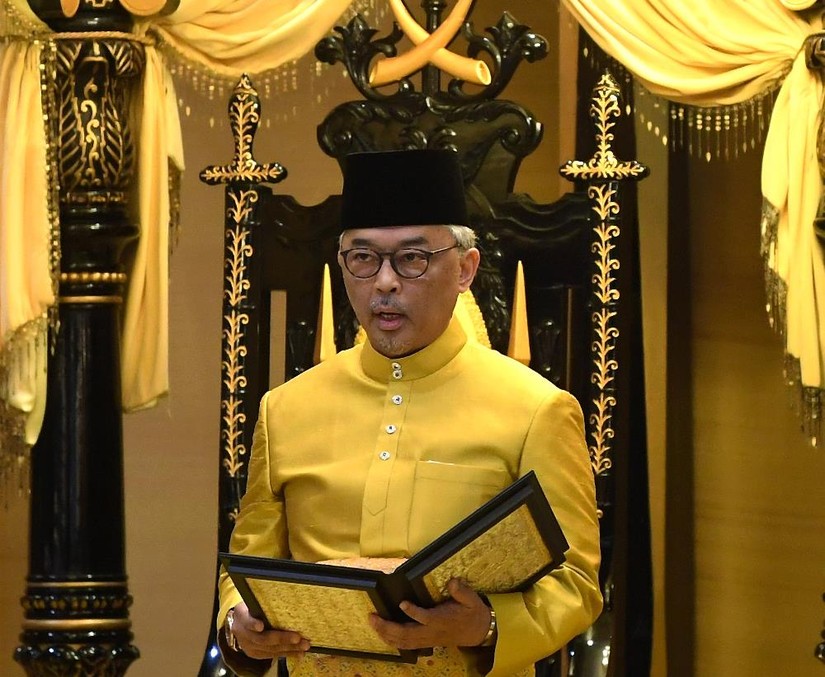 Quốc vương Malaysia Al-Sultan Abdullah Sultan Ahmad Shah. Ảnh: Bernama