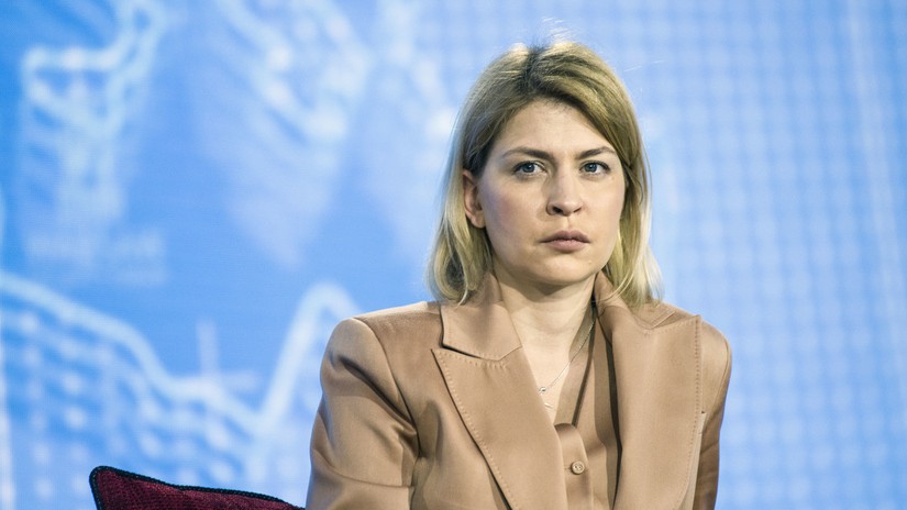 Bộ trưởng Hội nhập châu Âu - Đại Tây Dương Ukraine Olga Stefanishina. Ảnh: Getty Images
