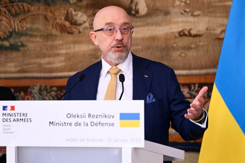 Bộ trưởng Quốc phòng Oleksii Reznikov. Ảnh: Reuters