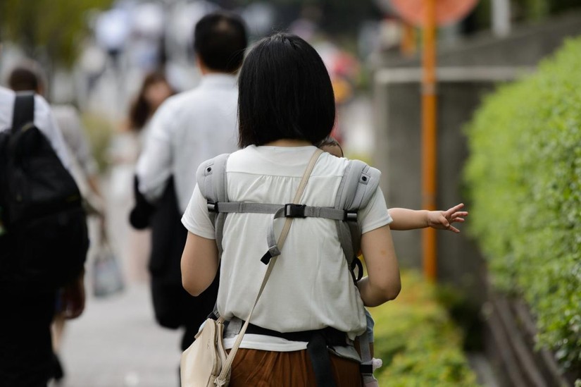 Tỷ lệ sinh tại Nhật Bản vào năm 2022 giảm xuống mức kỷ lục. Ảnh: Bloomberg