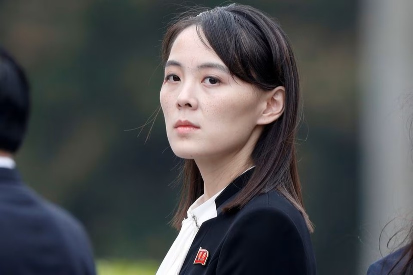 Bà Kim Yo-jong, em gái của nhà lãnh đạo Triều Tiên Kim Jong-un. Ảnh: KCNA