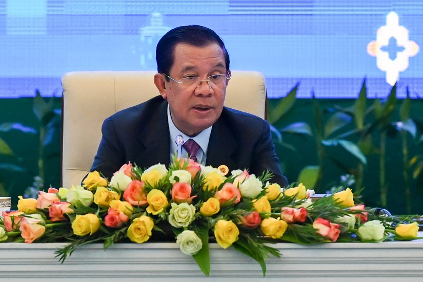Thủ tướng Campuchia Hun Sen. Ảnh: AFP