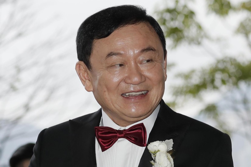 Cựu Thủ tướng Thái Lan Thaksin Shinawatra. Ảnh: AP