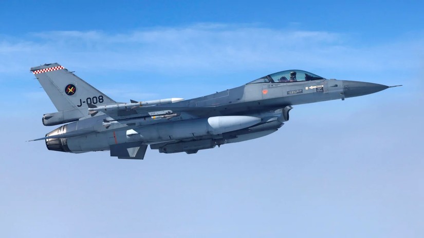 Một máy bay chiến đấu F-16 của Không quân Hà Lan. Ảnh: Reuters