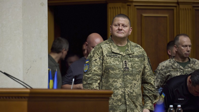 Tướng Valery Zaluzhny – Tổng tư lệnh Các lực lượng vũ trang Ukraine. Ảnh: Văn phòng Báo chí Tổng thống Ukraine