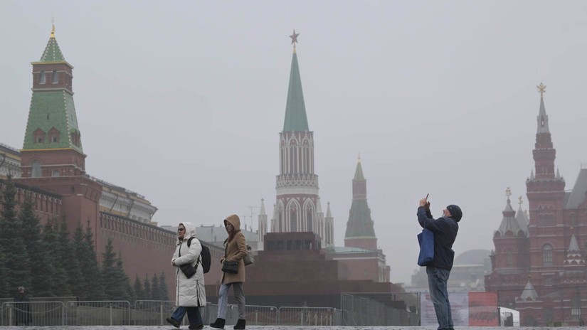 Điện Kremlin tại Quảng trường Đỏ. Ảnh: Sputnik