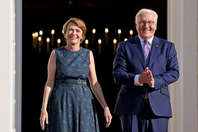 Tổng thống Đức Frank- Walter Steinmeier và Phu nhân. Ảnh: Der Bundespräsident 