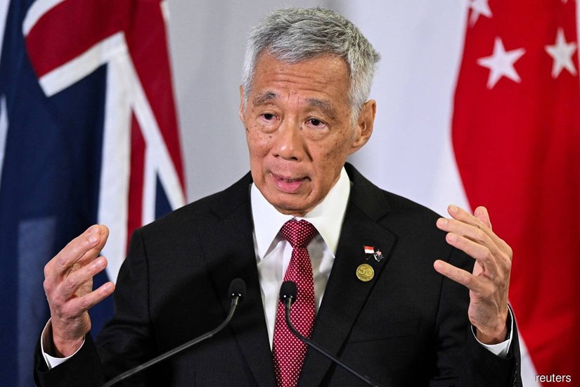 Thủ tướng Singapore Lý Hiển Long. Ảnh: Reuters