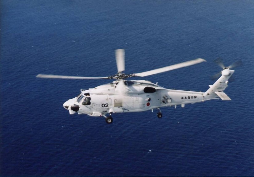 Một chiếc trực thăng SH-60K của Lực lượng Phòng vệ trên biển Nhật Bản (MSDF). Ảnh: MSDF