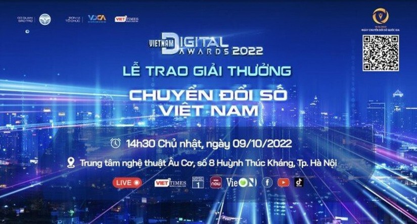 Vietnam Digital Awards 2022 tôn vinh các thành tựu chuyển đổi số