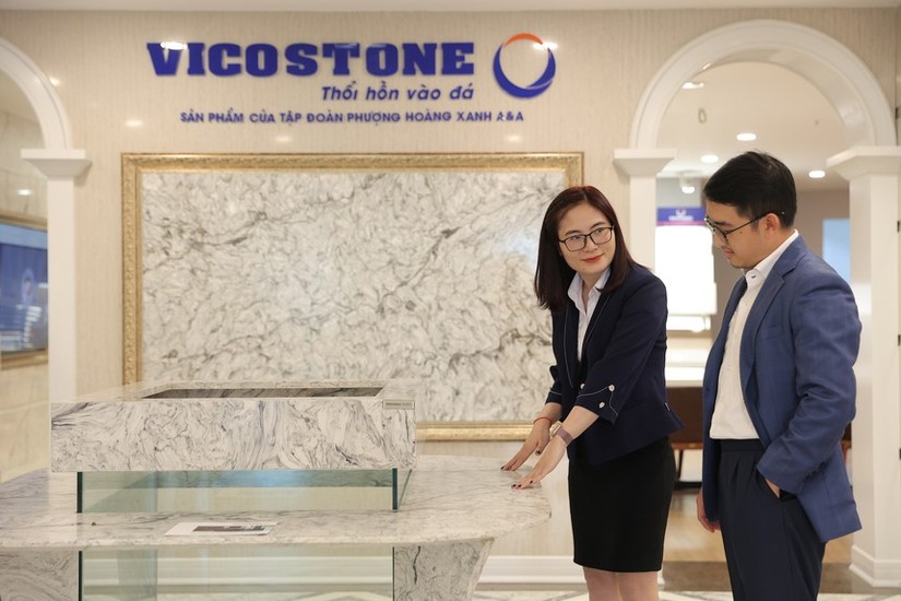 Vicostone là doanh nghiệp sản xuất đá thạch anh cao cấp.