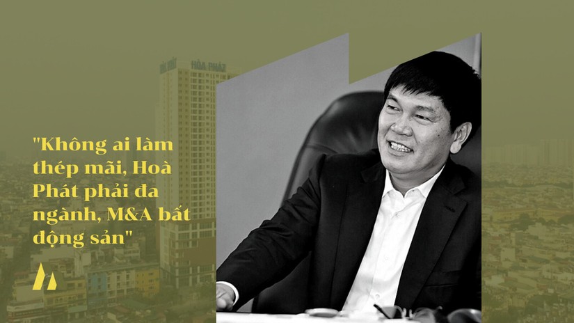 Chủ tịch Trần Đình Long đang chuyên tâm với "trận đánh lớn" bất động sản. 