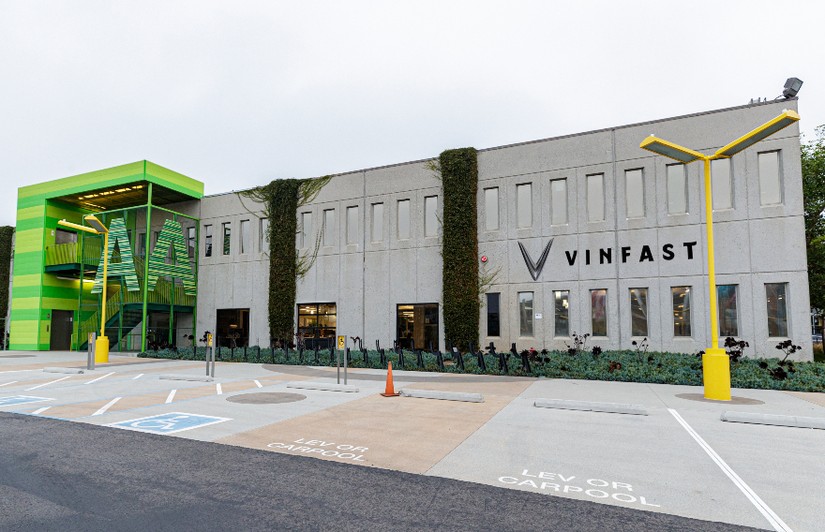 Trụ sở của Vinfast Mỹ đặt tại thành phố Los Angeles. Ảnh: Vingroup