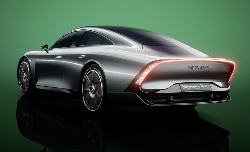 Mẫu xe điện Mercedes-Benz Vision EQXX. Ảnh: Mercedes