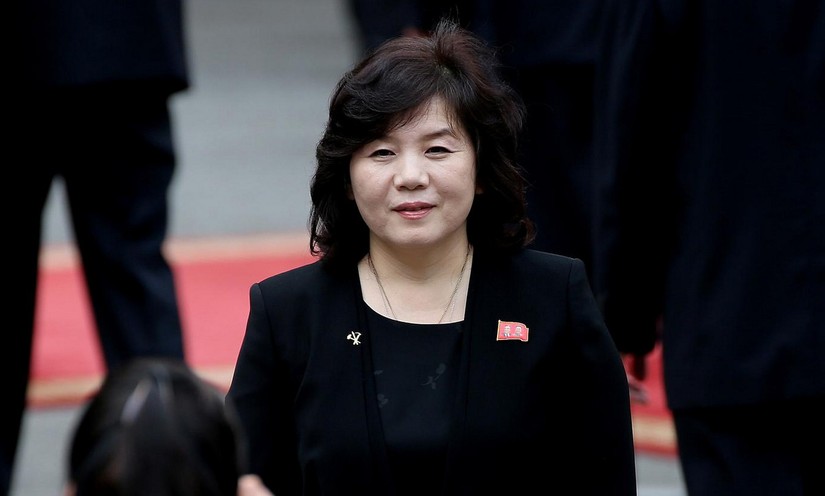 Nữ Bộ trưởng Ngoại giao đầu tiên của Triều Tiên Choe Son Hui.
