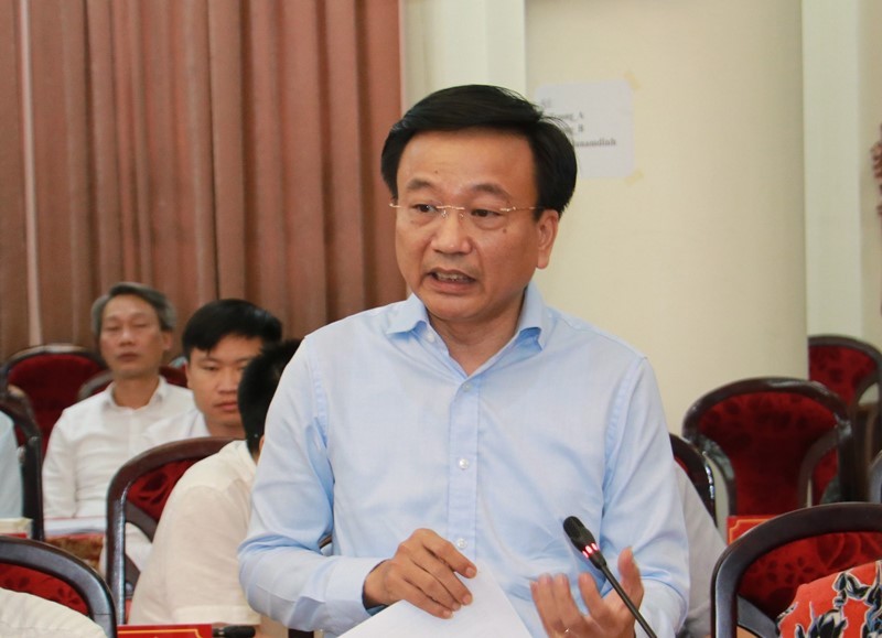 Tân Thứ trưởng Bộ Giao thông Vận tải Nguyễn Danh Huy.
