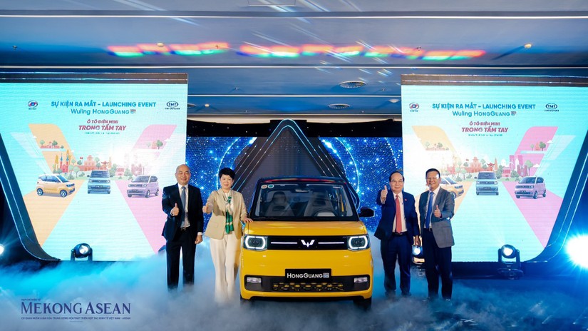 Lễ ra mắt ô tô điện cỡ nhỏ Wuling HongGuang MiniEV tại Việt Nam.