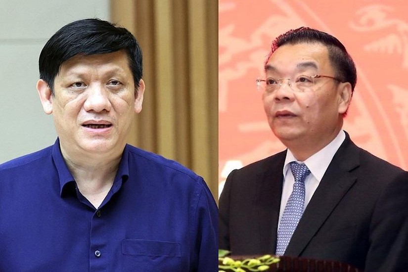 Ông Nguyễn Thanh Long và ông Chu Ngọc Anh.