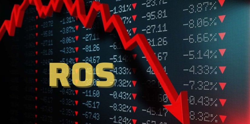 Cổ phiếu ROS đã giảm giá sâu trước khi bị đình chỉ giao dịch.