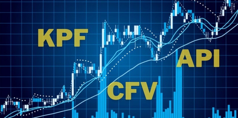 KPF, API và CFV là 3 mã cổ phiếu tăng sốc nhất trong 2 tuần vừa qua.