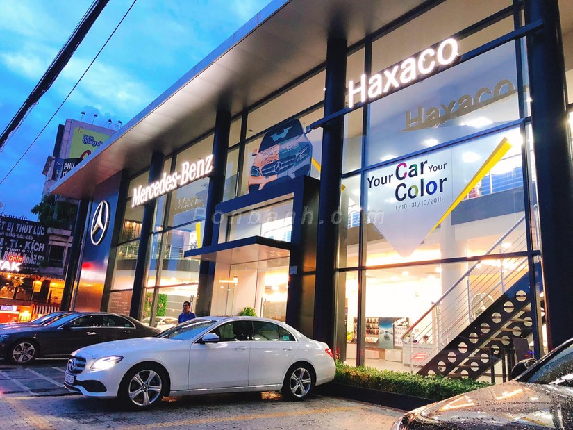 Haxaco là đại lý phân phối lớn nhất của hãng xe sang Mercedes-Benz tại thị trường Việt Nam với thị phần khoảng 38%.